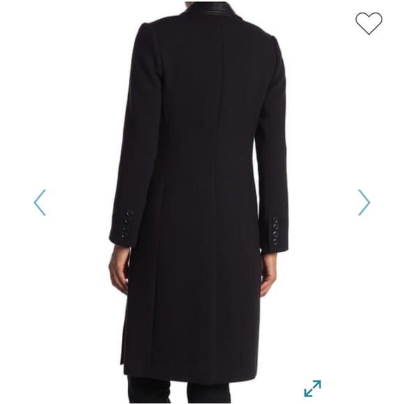 💫BCBG Maxazria Long Classy Peacoat - Picture 3 of 10